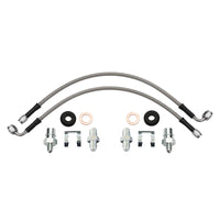 Wilwood flexline kit 16IN. 90 deg -3 male to M10-1.0 BF M10-1.0 banjo