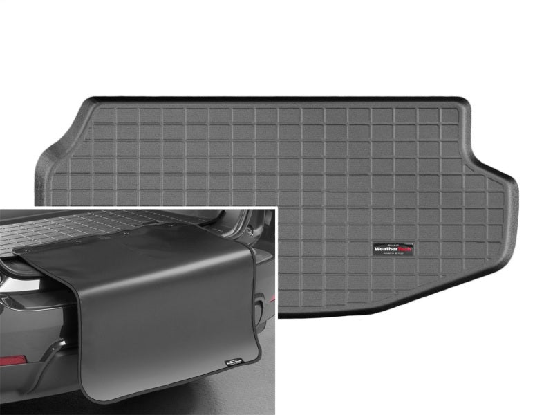 WeatherTech 14-15 Honda Accord Sedan Cargo Liner w/ Bumper Protector - Black