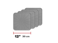 WeatherTech Home Surface Protectors 12in. Square - Grey (4pc Set)
