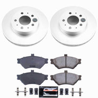 Power Stop 95-97 Ford Crown Victoria Front Z23 Coated Brake Kit
