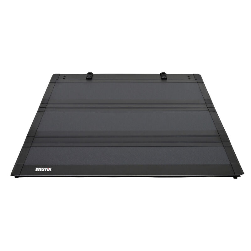 Westin 14-19 Chevrolet/GMC 1500/2500/3500 6ft. 7in. Bed Hard Tri-Fold Tonneau Cover - Black