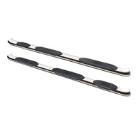 Westin 2019 Chevrolet Silverado Crew Cab PRO TRAXX 5 W2W Oval Nerf Step Bars - Stainless Steel