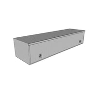 Westin/Brute HD Top Sider 13in x 72in w/flip up Door - Aluminum