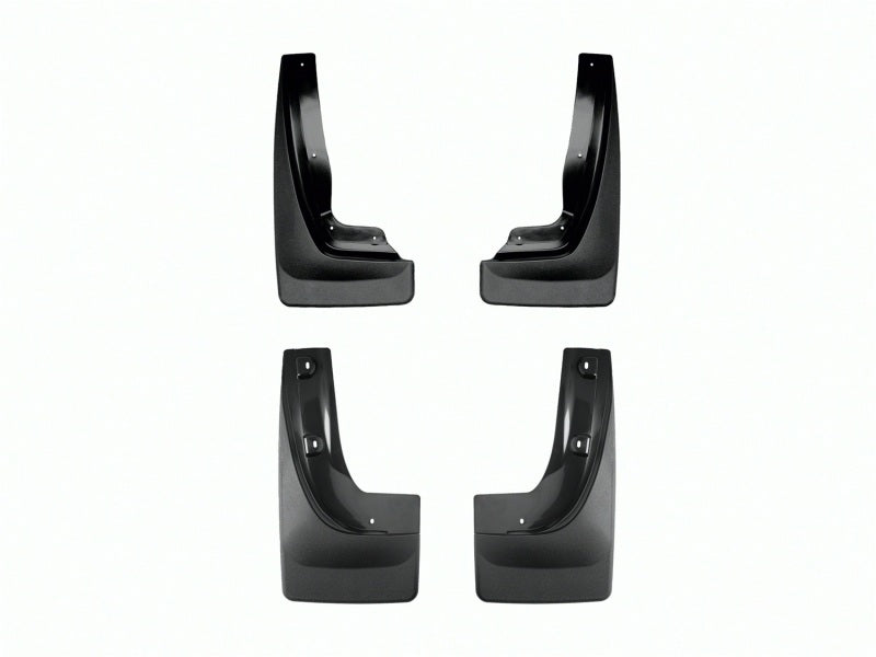 WeatherTech 22-23 Jeep Grand Cherokee (Incl. 4xe) No Drill Mudflaps - Black