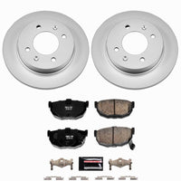 Power Stop 97-06 Hyundai Elantra Rear Z23 Coated Brake Kit