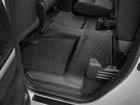 WeatherTech 14+ Toyota Tundra Double Cab Rear FloorLiners - Black