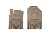 WeatherTech 10+ Honda Insight Front Rubber Mats - Tan
