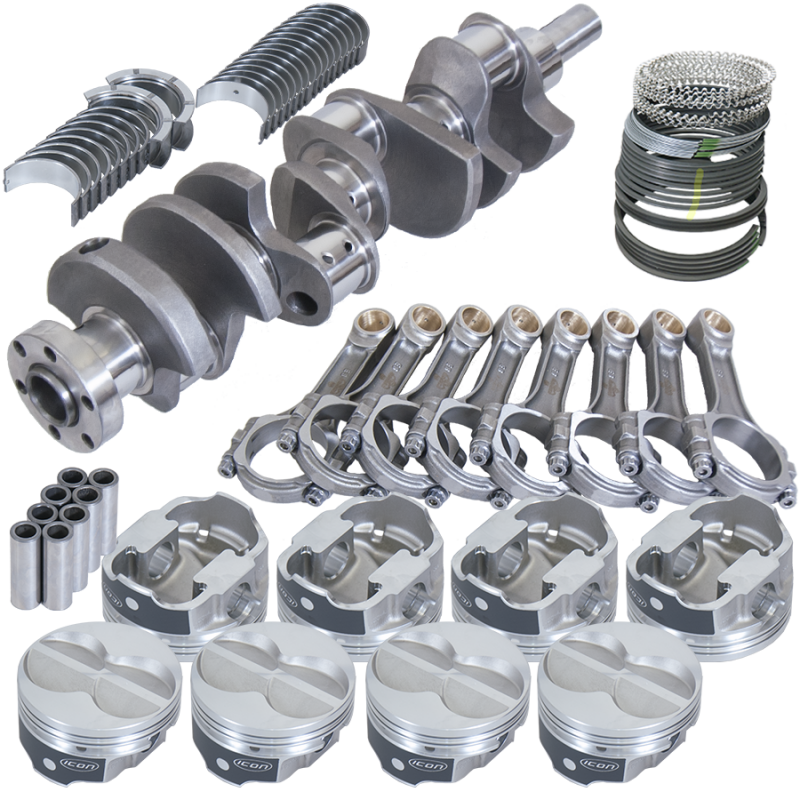 Eagle Ford 289/302 3.400in Crank 5.400in I-Beam Rod -11cc Flat Top 4.030in Pistons Rotating Assembly
