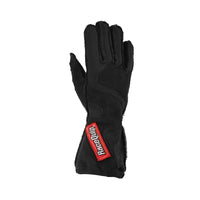 RaceQuip 356 Series 2 Layer Nomex Outseam Race Gloves SFI 3.3 / 5 All Black Small