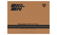 K&N HVAC Filter 20 X 25 X 2 Merv 8