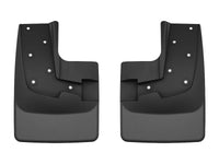 WeatherTech 24-25 Ford Ranger Raptor Supercrew Front No Drill MudFlaps - Black