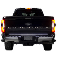 Putco 2024 Ford SuperDuty F-250 60In Direct Fit Red Blade Kit Tailgate Bars w/ LED Taillamps