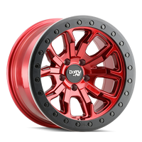 Dirty Life 9303 DT-1 17x9 / 6x135 BP / -12mm Offset / 87.1mm Hub Crimson Candy Red Wheel