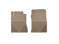 WeatherTech 10+ Ford Mustang Front Rubber Mats - Tan