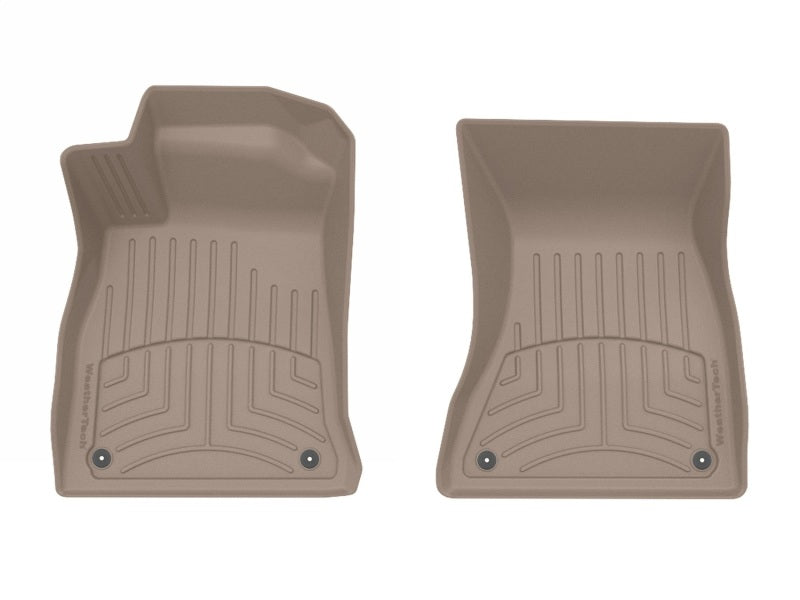 WeatherTech 17-24 Audi A4/S4/Allroad & 18-25 S5/A5 Front FloorLiner HP - Tan