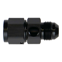 DeatschWerks 8AN Male Flare to Female Flare Swivel with 1/8th NPT