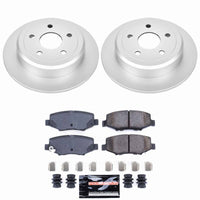 Power Stop 07-17 Jeep Wrangler Rear Z23 Coated Brake Kit