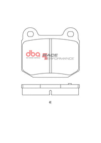 DBA 12-21 Subaru BRZ / 01-15 Subaru WRX STI Rear Race Performance Brake Pads
