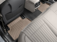 WeatherTech 2019+ Genesis G70 Rear FloorLiner - Tan (2-Piece Liner)