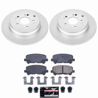 Power Stop 07-13 Acura MDX Rear Z23 Coated Brake Kit