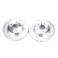 Power Stop 2006 BMW 330i Rear Evolution Drilled & Slotted Rotors - Pair