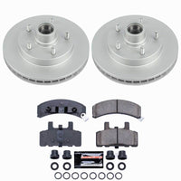 Power Stop 94-99 Dodge Ram 1500 Front Z23 Coated Brake Kit