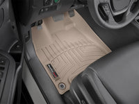 WeatherTech 2017+ Honda Ridgeline Front FloorLiner - Tan