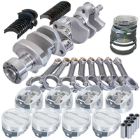 Eagle Chevy LT1 350 1Pc 3.750in Crank 6.000in I-Beam Rods -18cc 4.000in Pistons Rotating Assembly