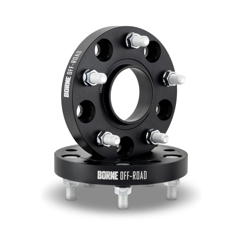 Mishimoto Wheel Spacers - 5x114.3 - 71.6CB - 25 - 1/2 - Black