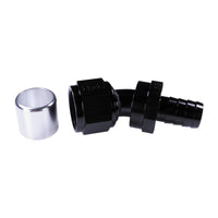 Russell 12AN ProClassic Crimp 30 Degree Hose End - Black