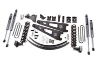 Zone Offroad 11-14 Ford F250/F350 Super Duty 4WD Diesel 6In Lift Kit w/ Radius Arms