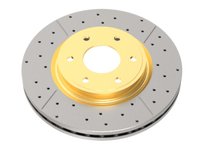 DBA 90-93 Mazda Miata Rear Street Drilled & Slotted Rotor