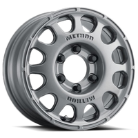 Method MR107 16x7 +25mm Offset 5x6.5 114.2mm CB Gloss Titanium Wheel