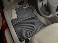 WeatherTech 09+ Pontiac Vibe Front Rubber Mats - Black