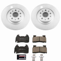 Power Stop 16-18 Cadillac CT6 Front Z23 Coated Brake Kit