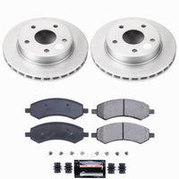 Power Stop 05-10 Dodge Dakota Front Z23 Coated Brake Kit