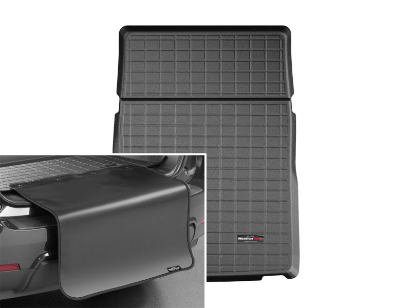 WeatherTech 10-19 Rolls Royce Ghost Cargo With Bumper Protector - Black