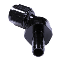 Russell 8AN ProClassic Crimp 60 Degree Hose End - Black