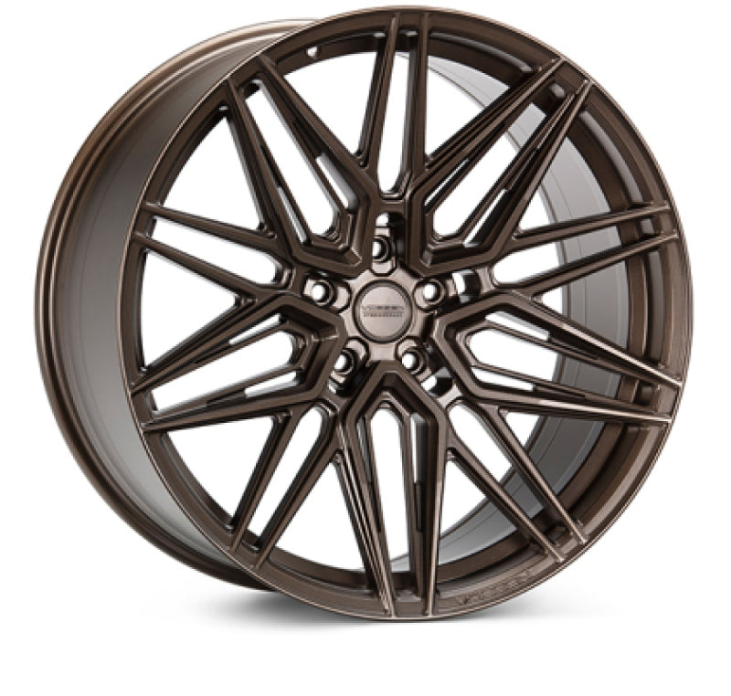Vossen HF-7 22x11 / 5x130 / ET54 / 71.6 / Deep - Satin Bronze Wheel