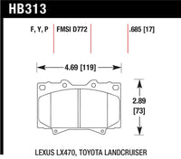 Hawk Super Duty Street Brake Pads