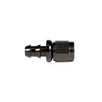 Fleece Performance Universal -6AN Straight to Hose Barb - Black