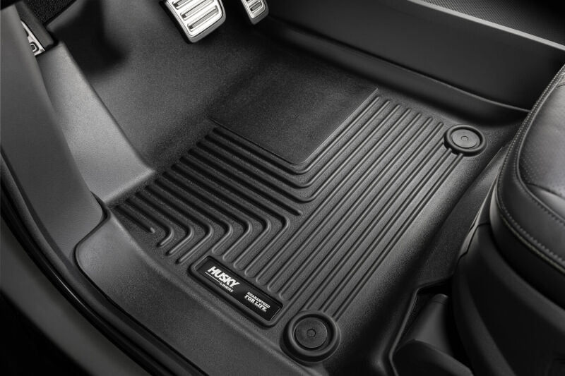 Husky Liners 11-18 Ram 2500/3500 Mega Cab X-Act Fr & 2nd Seat Floor Liner - Black