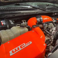 Wehrli 2004.5-2005 LLY Duramax 4in Intake Kit with Air Box Stage 2 - Red