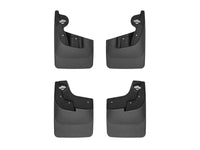 WeatherTech 23-24 Chevrolet Colorado No Drill Front & Rear MudFlaps - Black