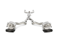 Akrapovic 15-17 AMG C63 Estate Evolution Line Cat Back (Titanium) w/ Carbon Tips (Req. Link Pipe)