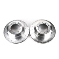 Power Stop 15-20 Ford F59 Front Drilled & Slotted Rotor - Pair