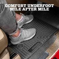 Husky Liners 2022 Jeep Grand Wagoneer Weatherbeater Black Front & 2nd Seat Floor Liners