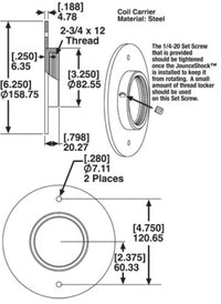 SPC Performance END MOUNT & ADAPTOR ASSY