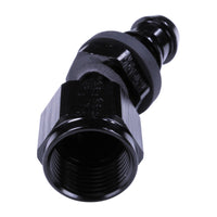 Russell 8AN Twist-Lok 30 Degree Hose End - Black