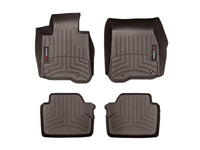 WeatherTech 2014+ BMW 4-Series Front & Rear FloorLiner - Cocoa